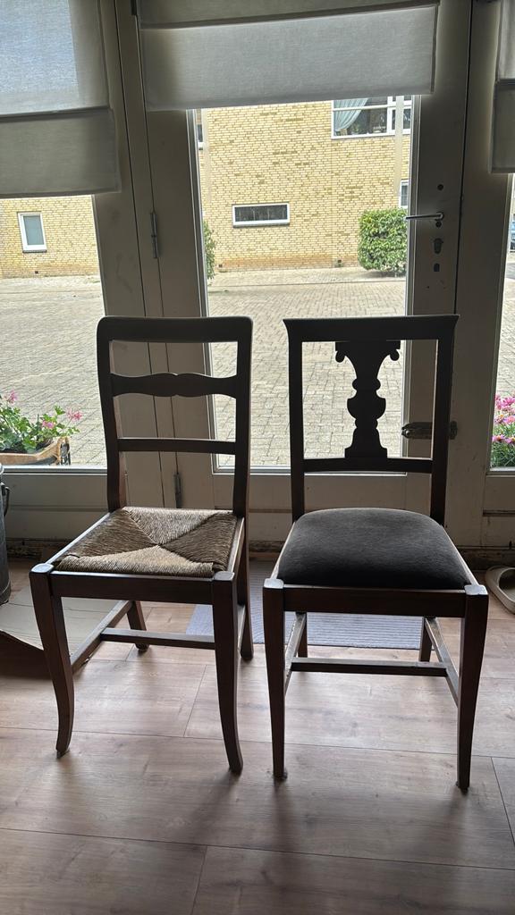 Eetkamer stoelen, Ophalen, Gebruikt, Frans keuken stoel, 8 stoelen of meer