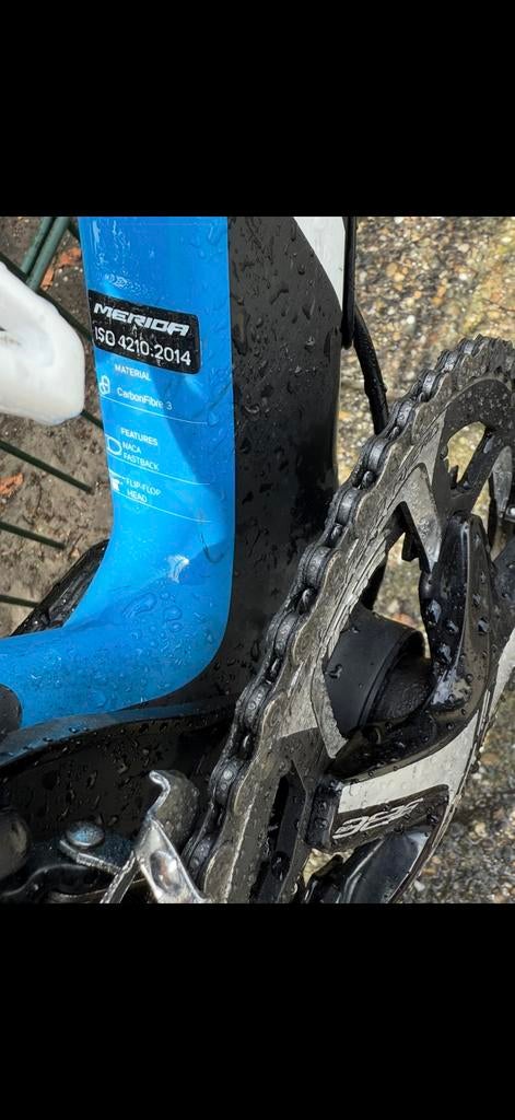 Merida Reacto racefiets - Carbon frame, Fietsen en Brommers, Fietsen | Racefietsen, Gebruikt, Heren, Overige merken, Meer dan 20 versnellingen