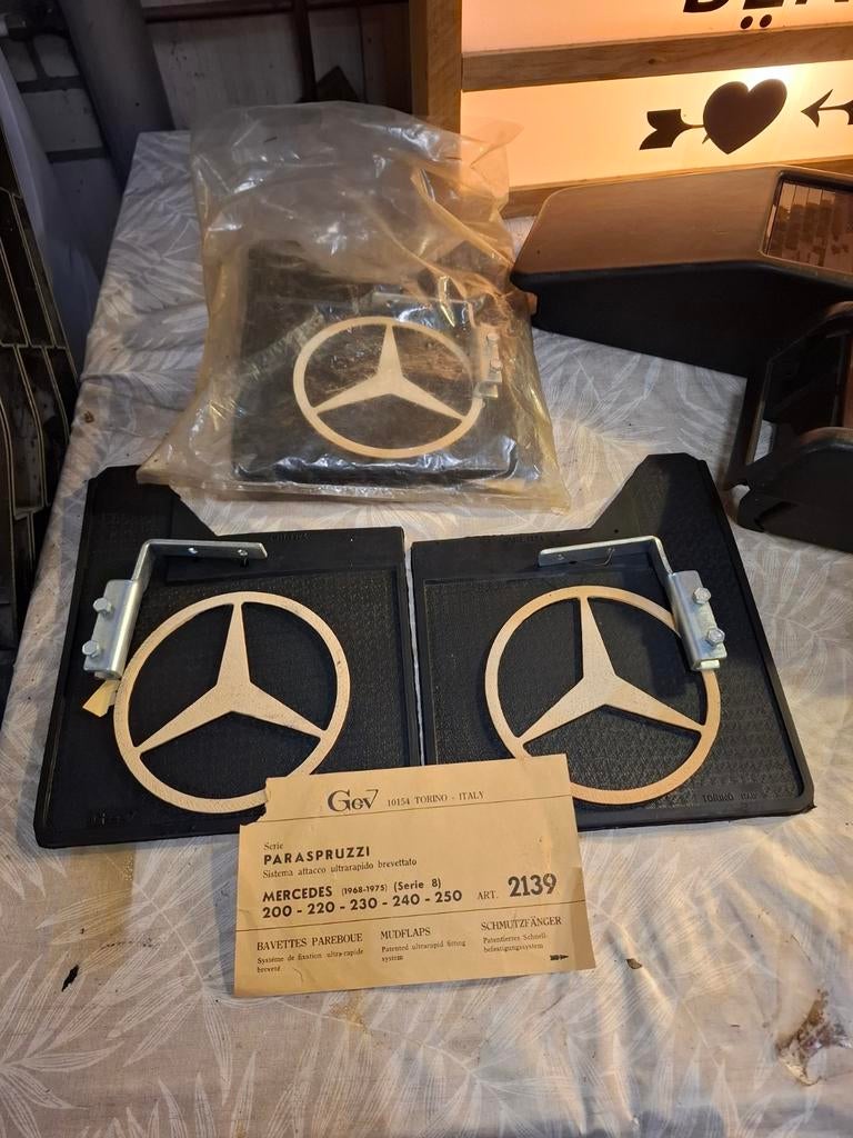 N.O.S. Spatlappen Mercedes - Per 2 of 4 stuks, Ophalen of Verzenden