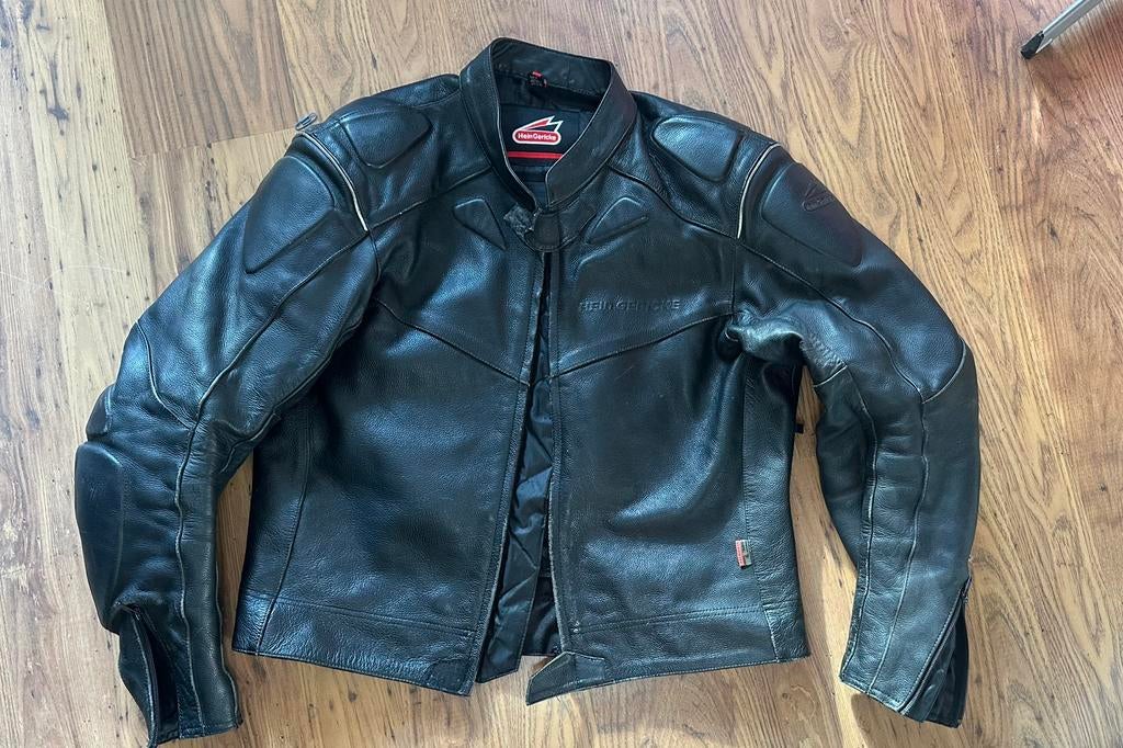 Motorjas Hein Gericke maat 58, Motoren, Kleding | Motorkleding, Ophalen of Verzenden, Tweedehands, Jas | leer