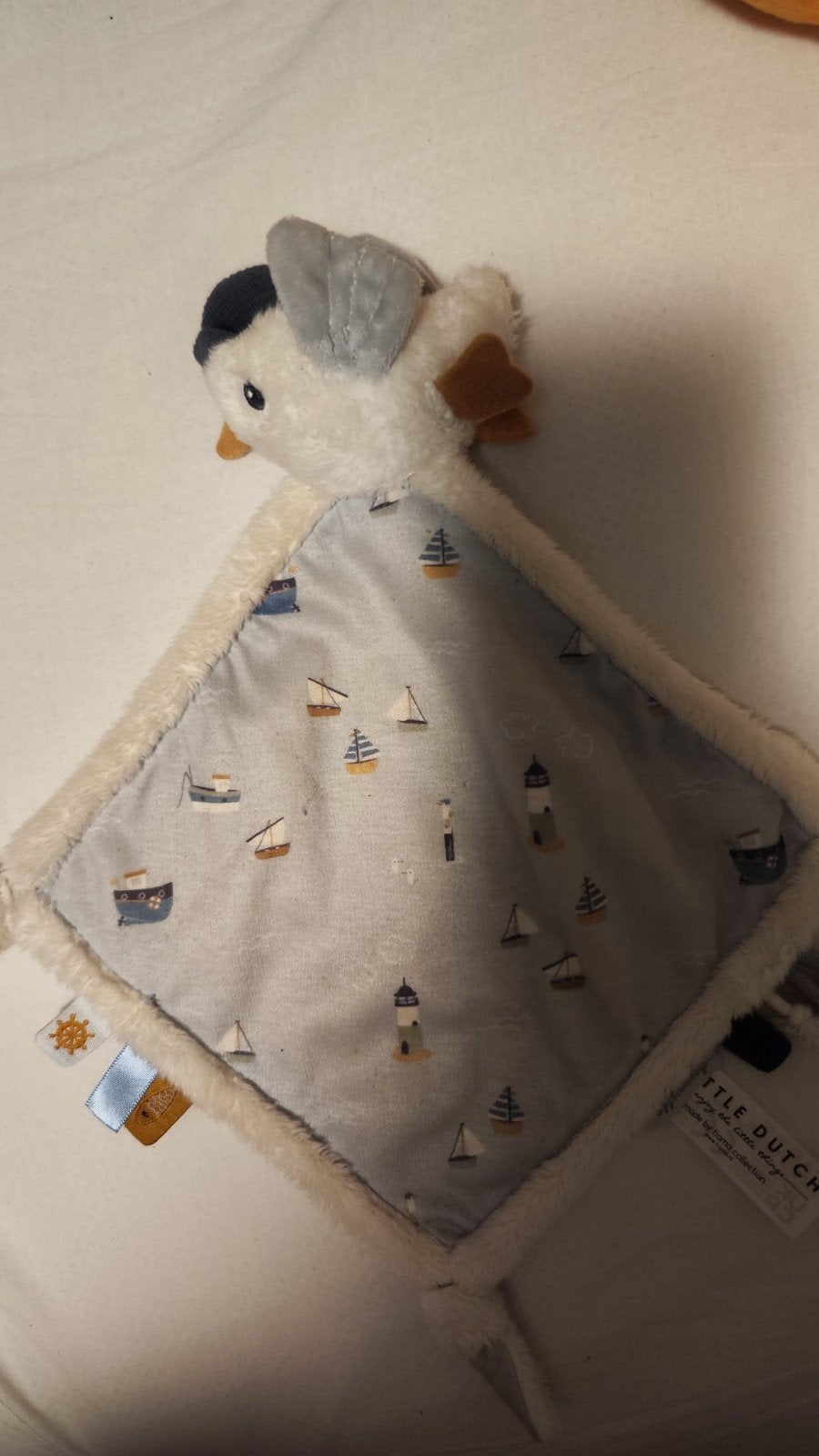 Little Dutch Knuffeldoekje Zeemeeuw, Little Dutch, Ophalen of Verzenden, Zo goed als nieuw, Meerkleurig