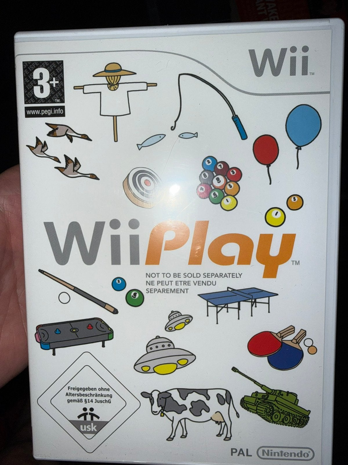 Wii play nieuw, 1 speler, Ophalen of Verzenden, Zo goed als nieuw, Vanaf 3 jaar