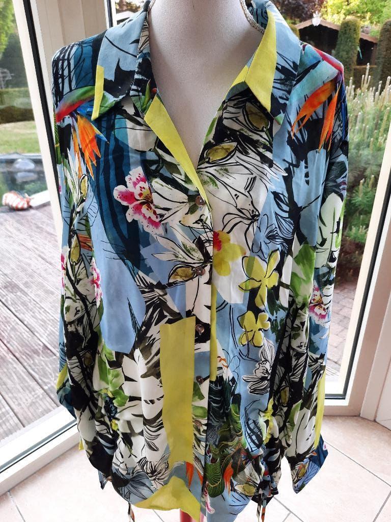 Charmante blouse SEMPRE PIU - 52, Overige kleuren, Maat 46/48 (XL) of groter, Ophalen of Verzenden, Zo goed als nieuw