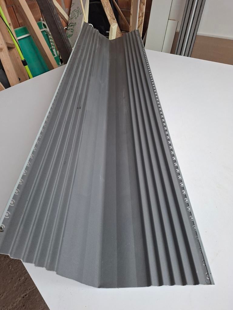 Profilo-s metalen kilgoot, zinkkleur, 170cm, Ophalen, Nieuw, Zwart, Minder dan 5 m²