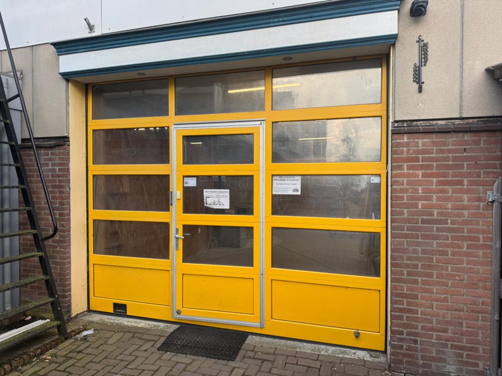 Overheaddeur met loopdeur 300x280cm handmatig, Ophalen, Gebruikt, Garagedeur, Metaal