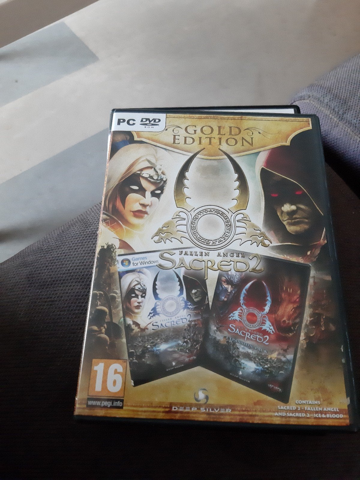 Sacred 2 Gold Edition PC DVD-ROM - Gebruikt, Online, Gebruikt, 1 speler, Ophalen of Verzenden