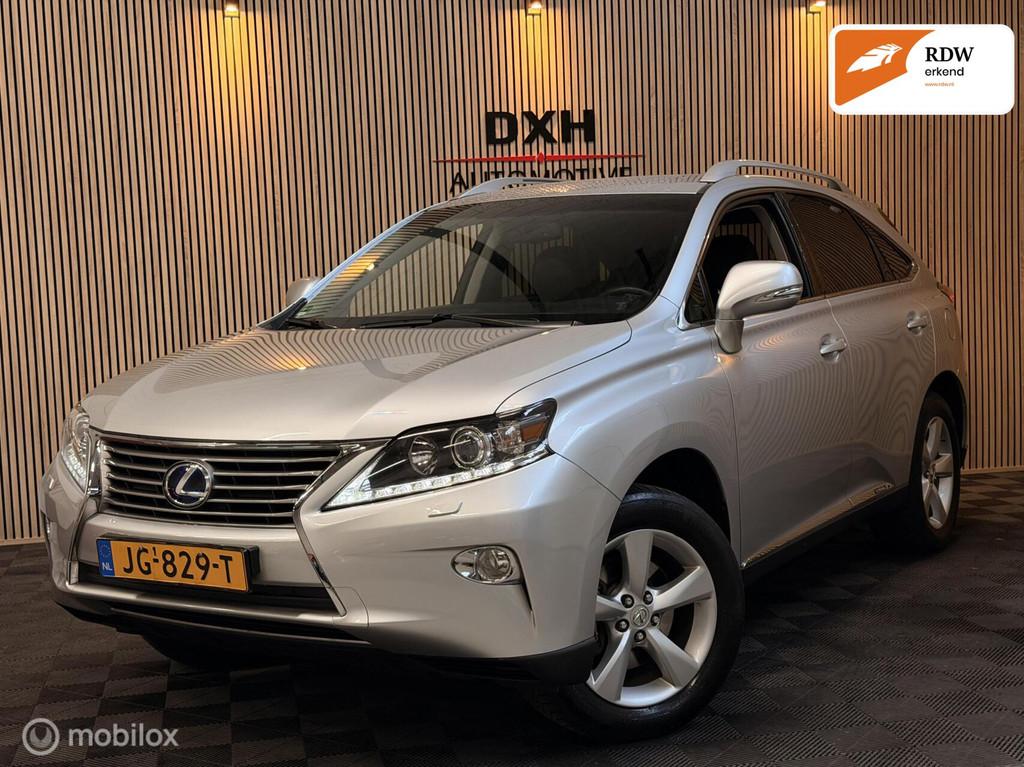 Lexus RX 450h 4WD Luxury Line NAP 2eEIG DEALER-ONDRHOUDEN, Auto's, Lexus, Automaat, Euro 5, Gebruikt, Zwart