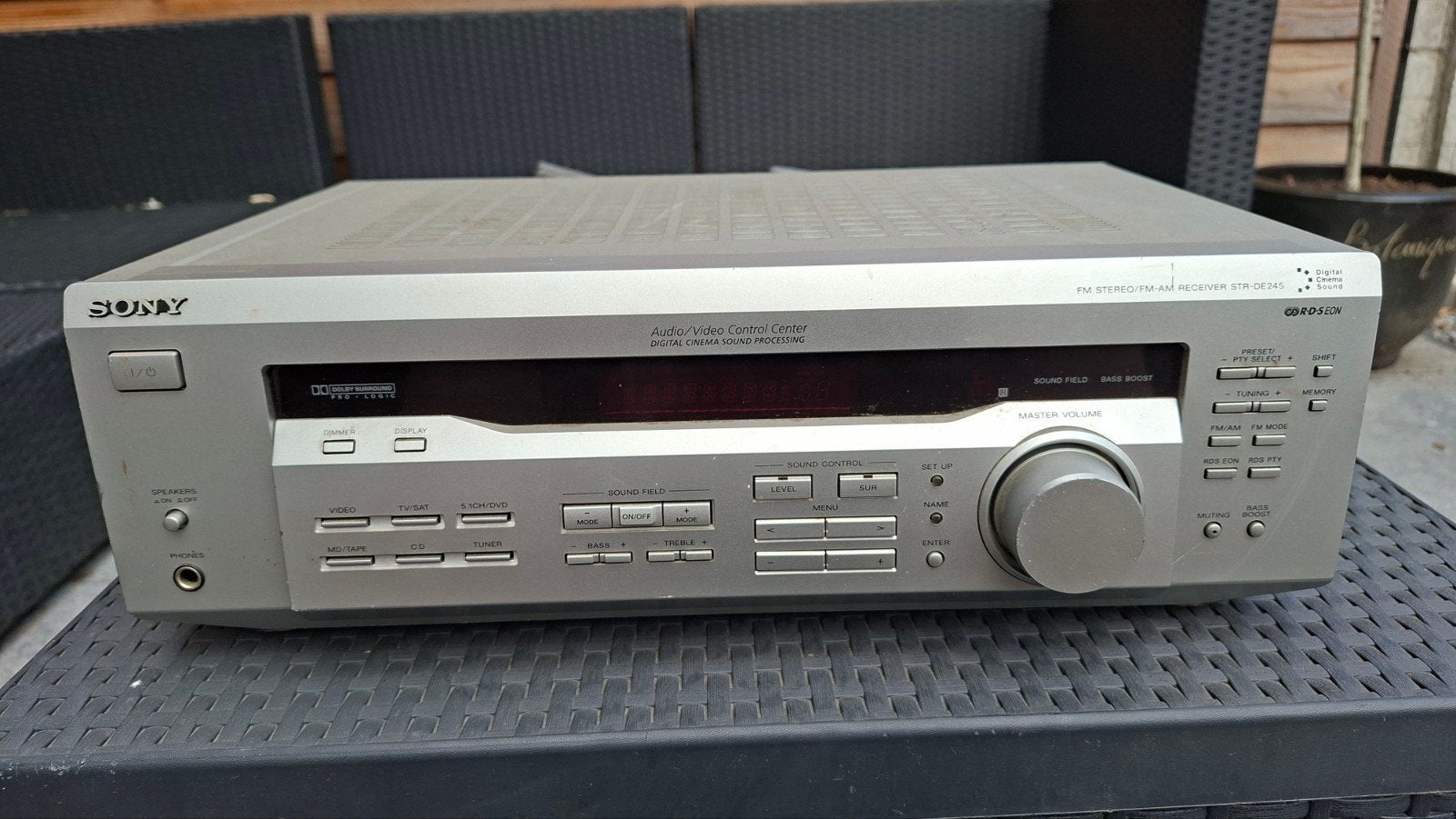 Sony receiver met JBL speakers, Ophalen, Gebruikt