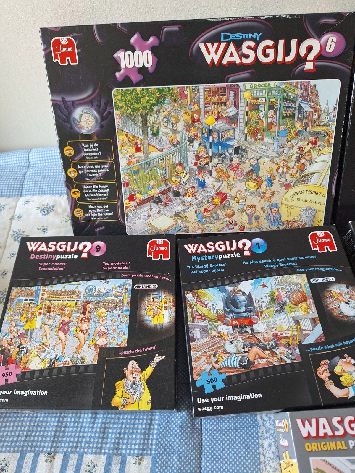 Heel veel WasGij puzzels,  kopen of ruilen voor WasGij puzze, Hobby en Vrije tijd, Ophalen, 500 t/m 1500 stukjes, Zo goed als nieuw