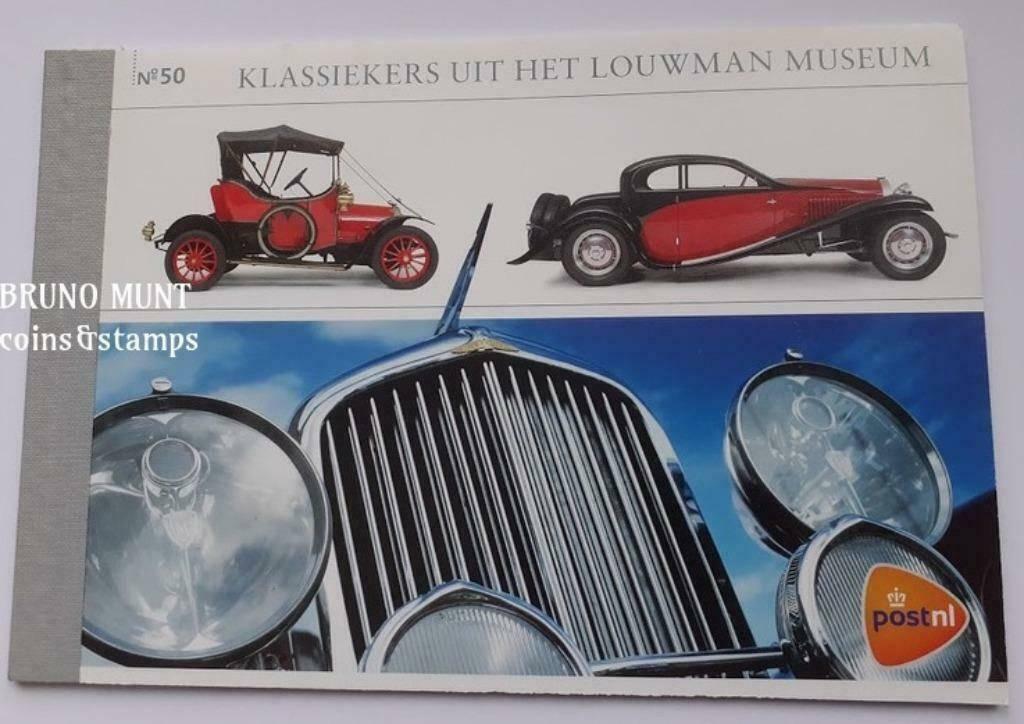 Prestigeboekje 50 - Klassiekers uit het Louwman Museum, Verzenden, Na 1940, Postfris