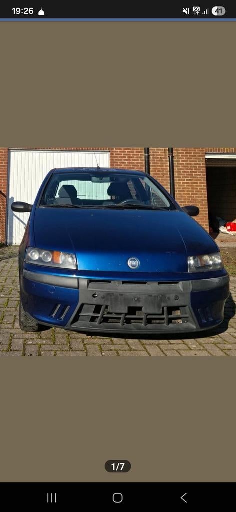 Fiat punto, Ophalen of Verzenden