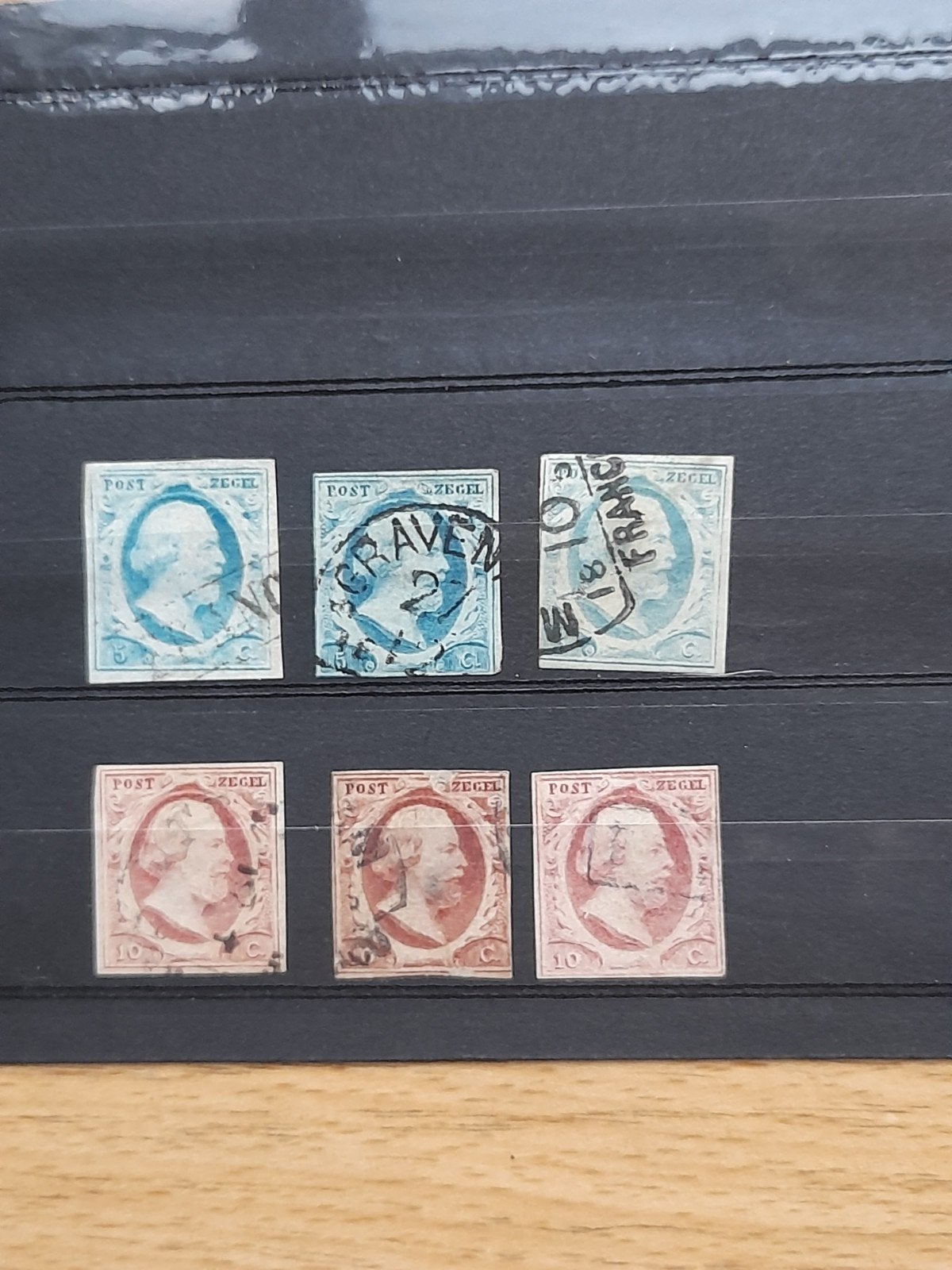 Willem  3   1e  emissie   gestempeld, Ophalen of Verzenden