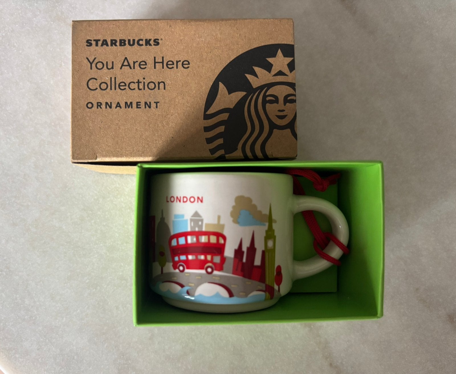 Starbucks espresso kopje London - You Are Here Collection, Keramiek, Nieuw, Ophalen of Verzenden, Starbucks
