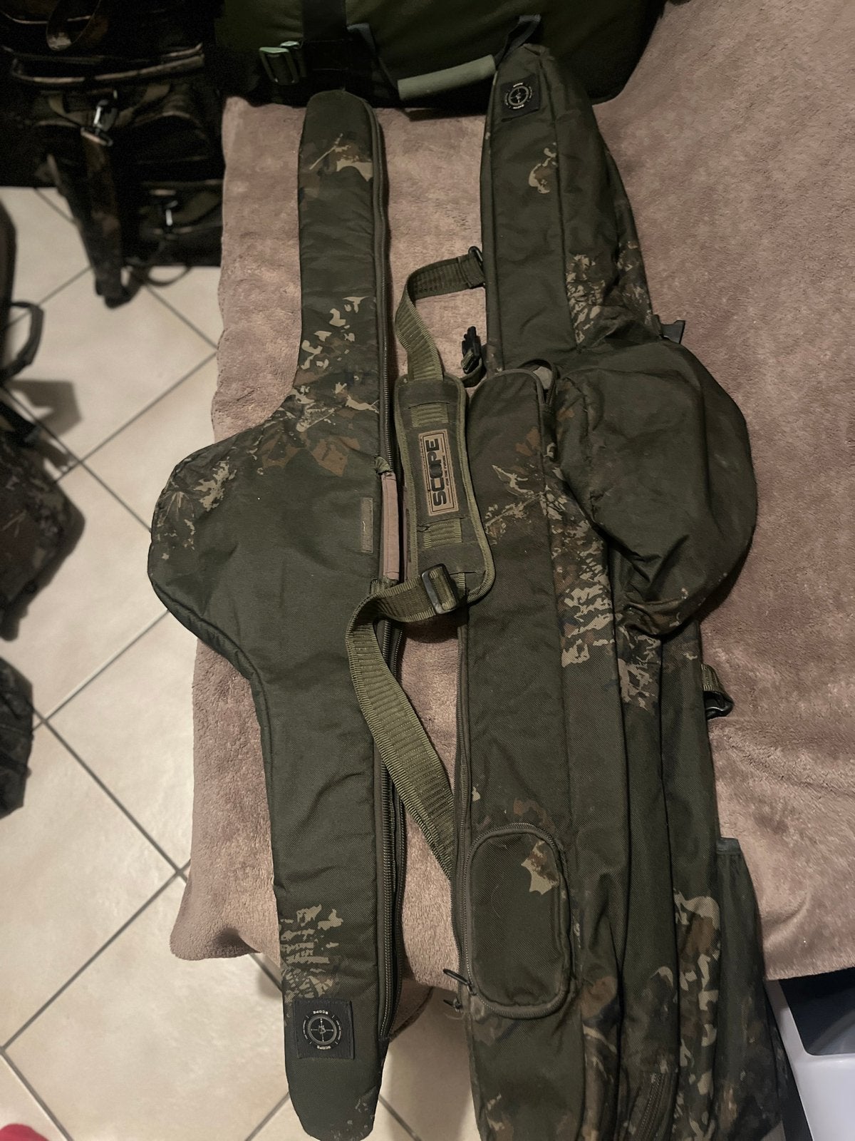 Nash scope ops foudraal 9ft 2+1, Ophalen of Verzenden, Zo goed als nieuw, Overige typen