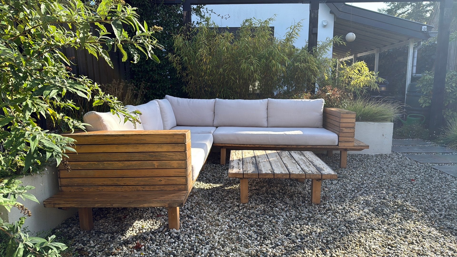 Loungeset Karwei, Ophalen, Gebruikt, 6 zitplaatsen, Loungeset