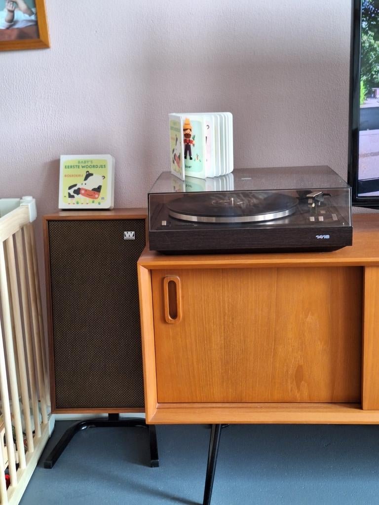 Platenspeler vintage, Audio, Tv en Foto, Versterkers en Receivers, Ophalen of Verzenden, Minder dan 60 watt, Sony