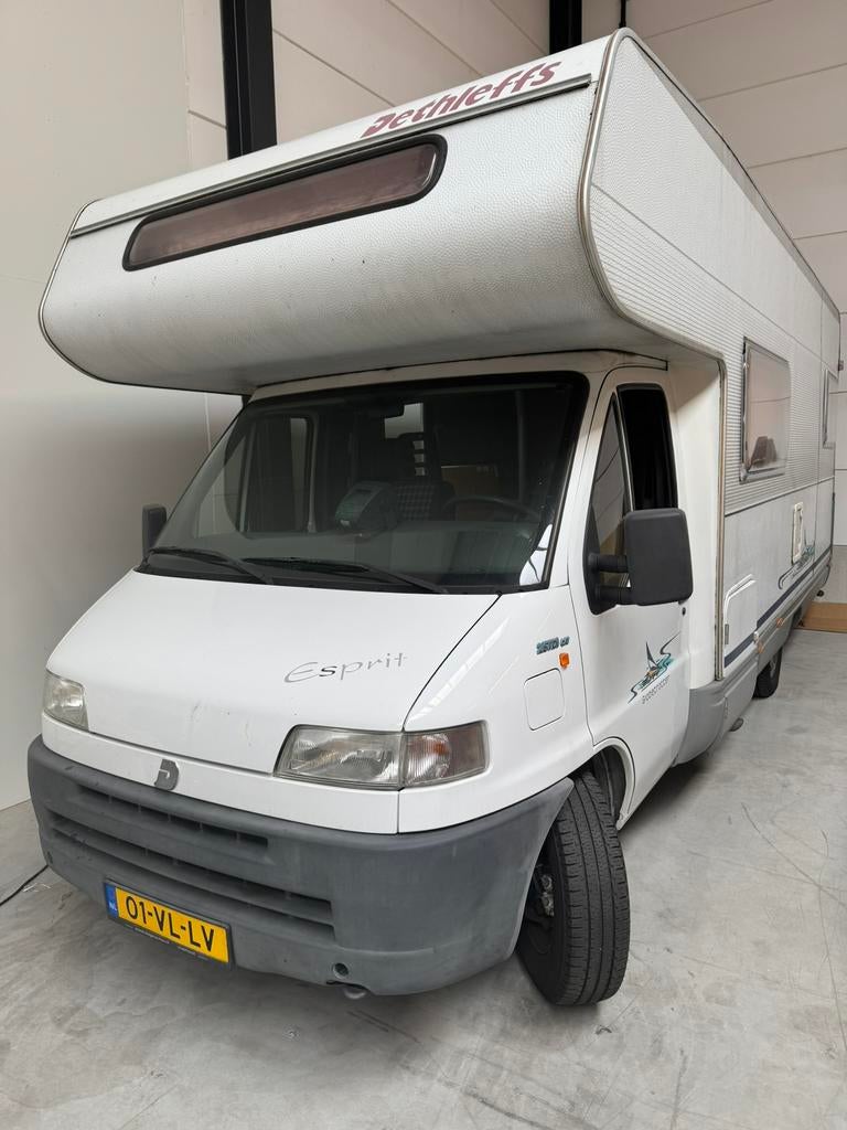 Dethleff 6 persoons Camper te Koop, Alkoof, Ringverwarming, Fiat, Achteruitrijcamera