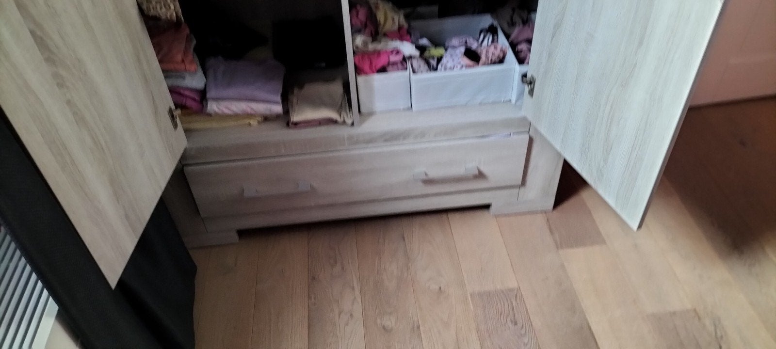 Complete Babykamer: Ledikant, Commode, Kledingkast, Kinderen en Baby's, Ophalen, Gebruikt, Jongetje of Meisje