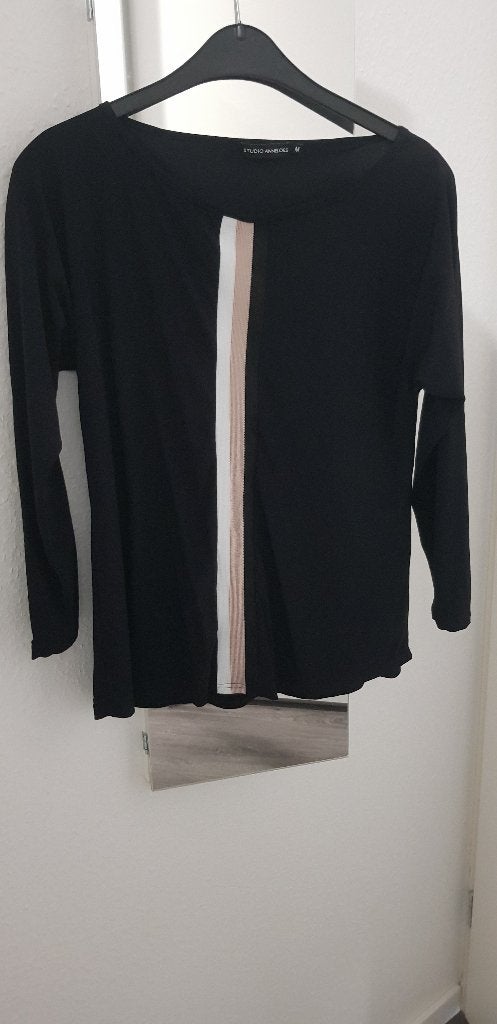 Shirt, Maat 38/40 (M), Studio Anneloes, Zwart, Ophalen of Verzenden