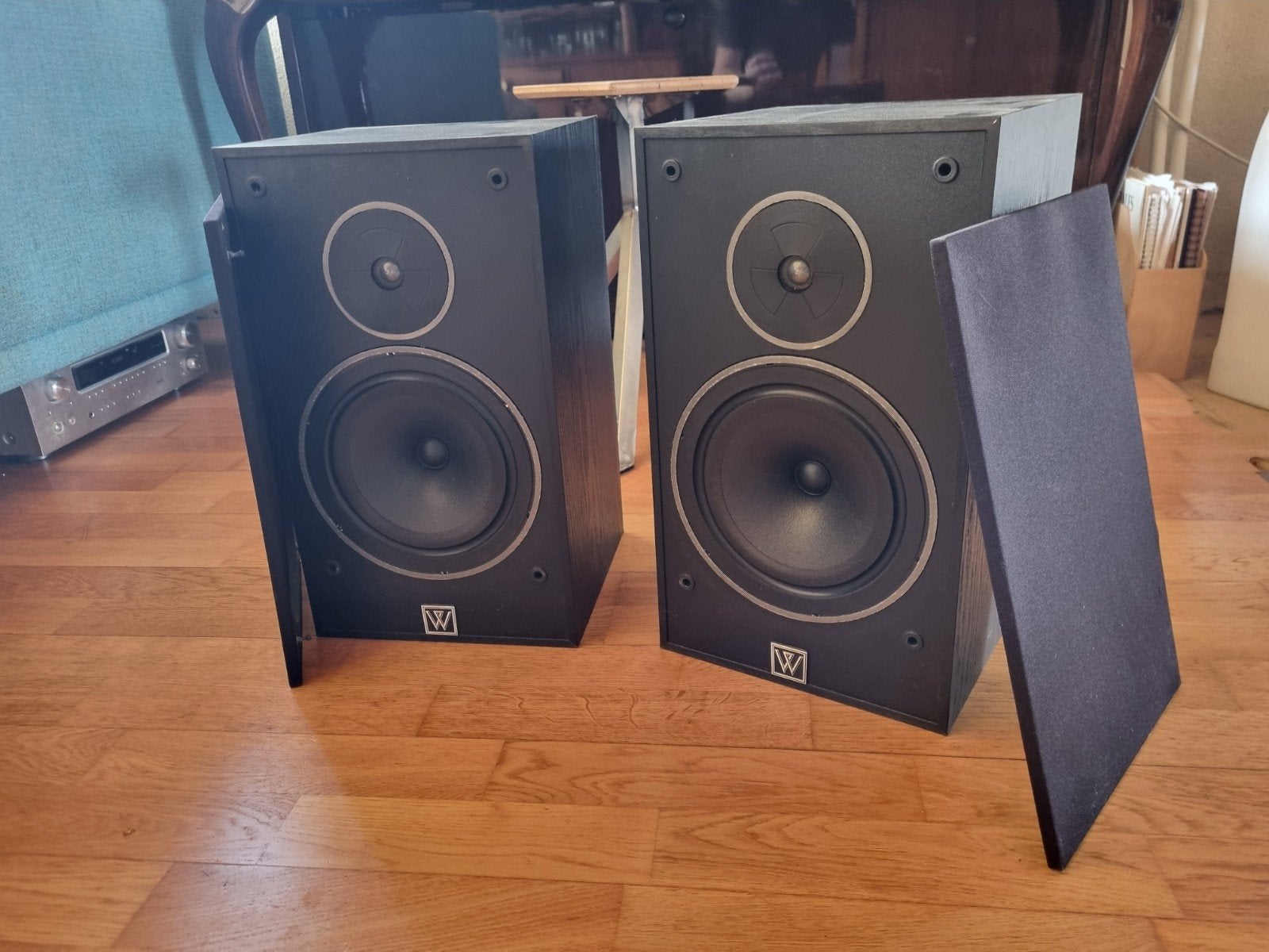 Wharfedale 505.2 luidsprekers 100W, Audio, Tv en Foto, Gebruikt, Wharfedale, Ophalen of Verzenden, 60 tot 120 watt