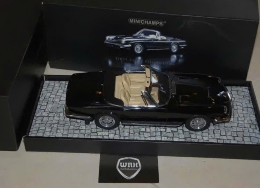 1:18 MASERATI MISTRAL SPYDER Minichamps deluxe in box WRH, Hobby en Vrije tijd, Modelauto's | 1:18, Verzenden, Zo goed als nieuw
