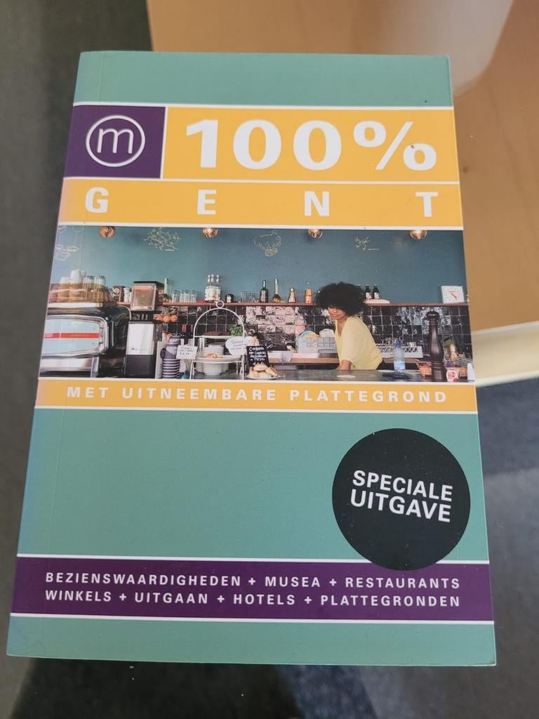 100% gent speciale uitgave belgië, Overige merken, Ophalen of Verzenden, Zo goed als nieuw, Reisgids of -boek
