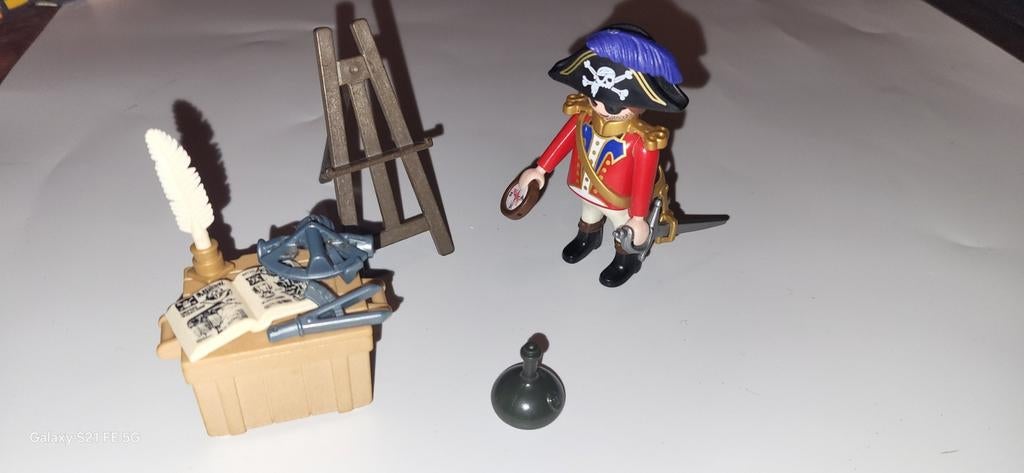 Playmobil 4293 Piraten kapitein (mist kaart), Ophalen, Zo goed als nieuw, Los playmobil