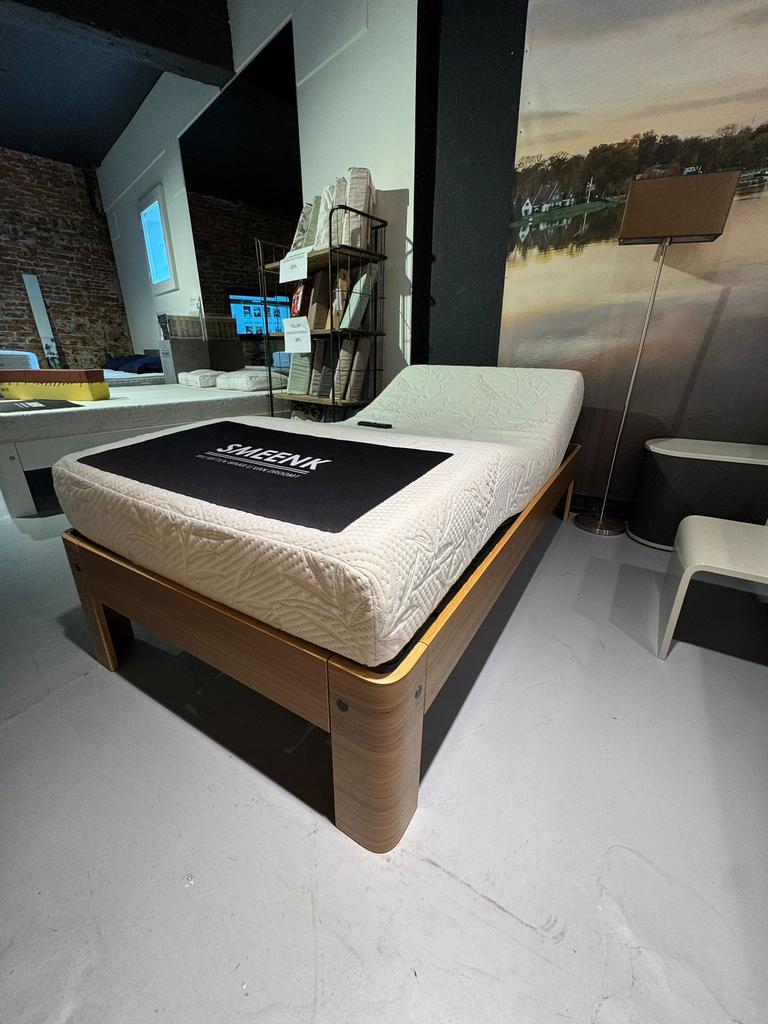 Auping Auronde 100x200 1500 + matras. Super Deal!, Huis en Inrichting, Tweepersoons, Ophalen of Verzenden, Zo goed als nieuw, 180 cm
