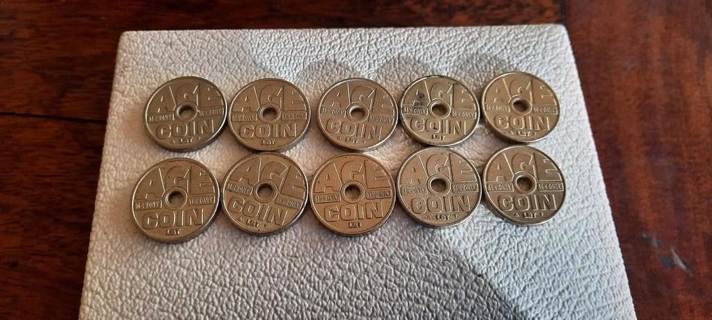 Lotje age coins,munten,Nederland., Ophalen of Verzenden, Koningin Juliana