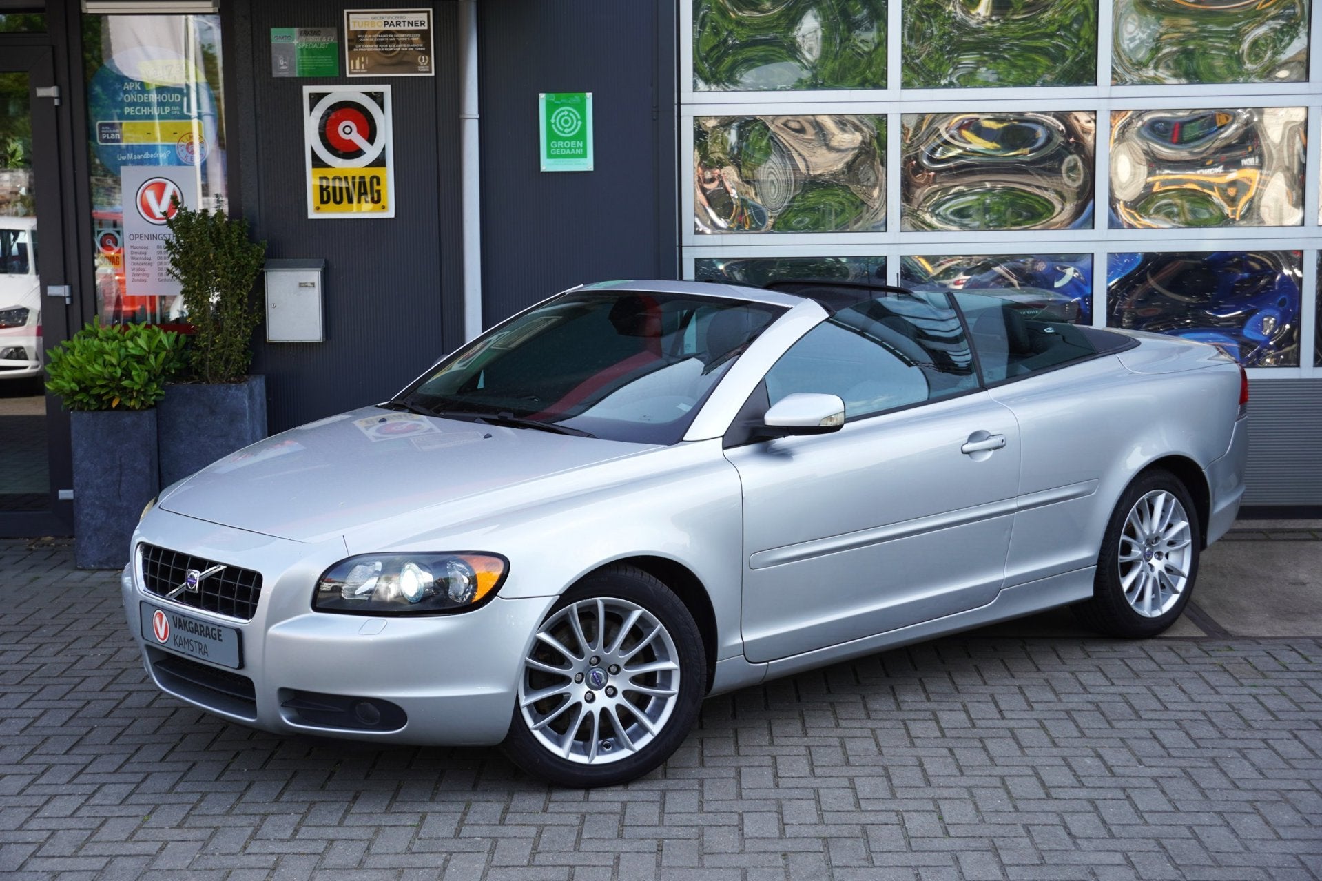 Volvo C70 Convertible 2.4i 170PK Summum Leder/Stoelverw/PDC, Auto's, Volvo, C70, Gebruikt, Cabriolet, 4 stoelen