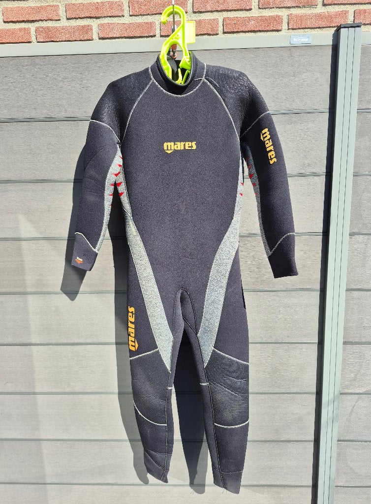 Mares Natpak + Shorty, Ophalen, Gebruikt, Duikpak