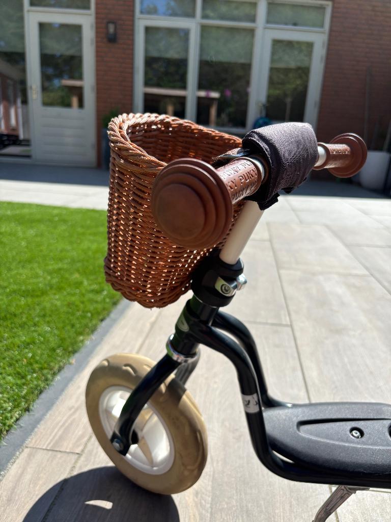 Puky loopfiets 2+ grijs met mandje | topkwaliteit, Ophalen, Gebruikt, Loopfiets