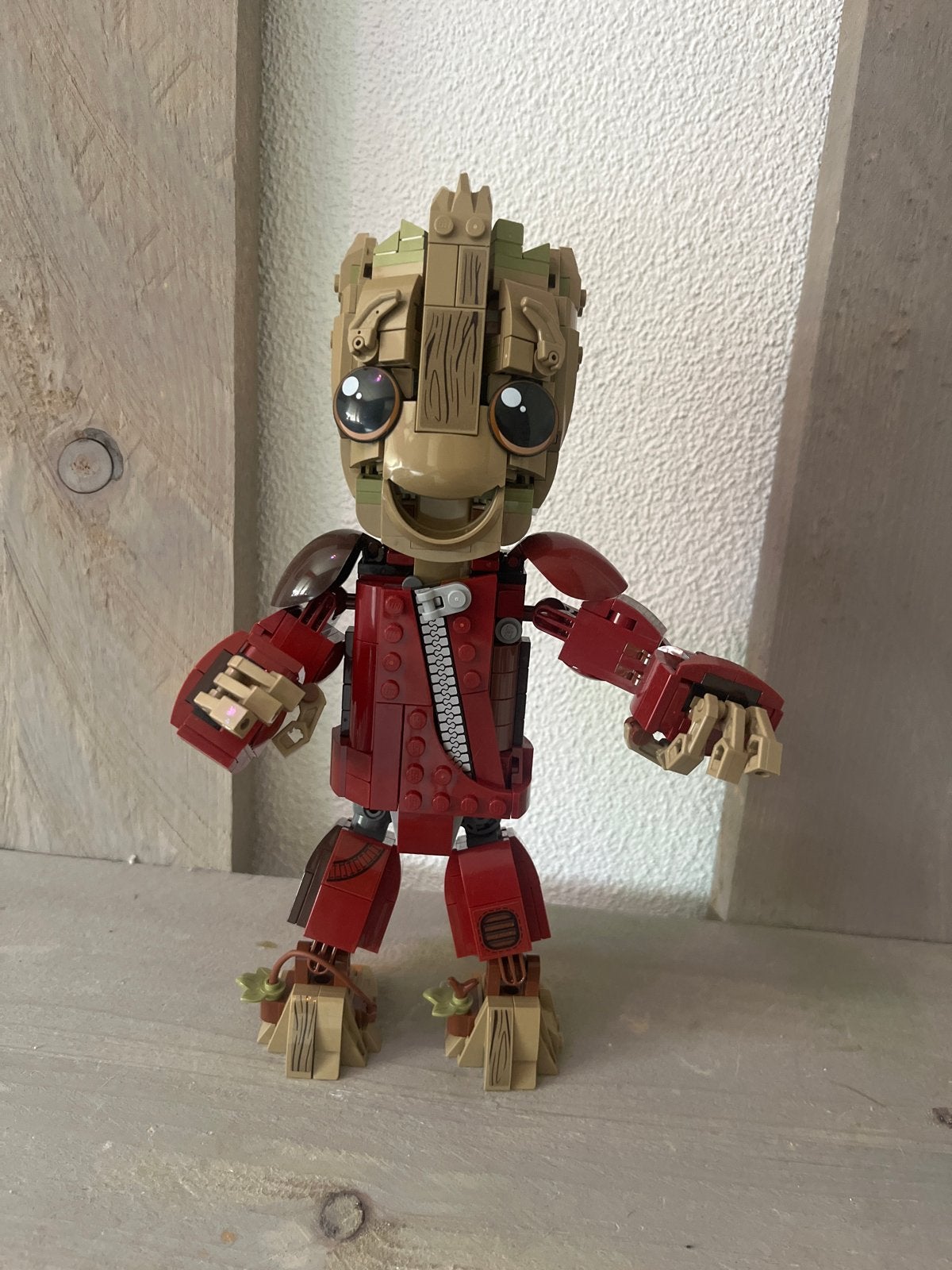 LEGO Marvel I Am Groot (76217) - Zo goed als nieuw, Ophalen of Verzenden, Zo goed als nieuw, Overige merken