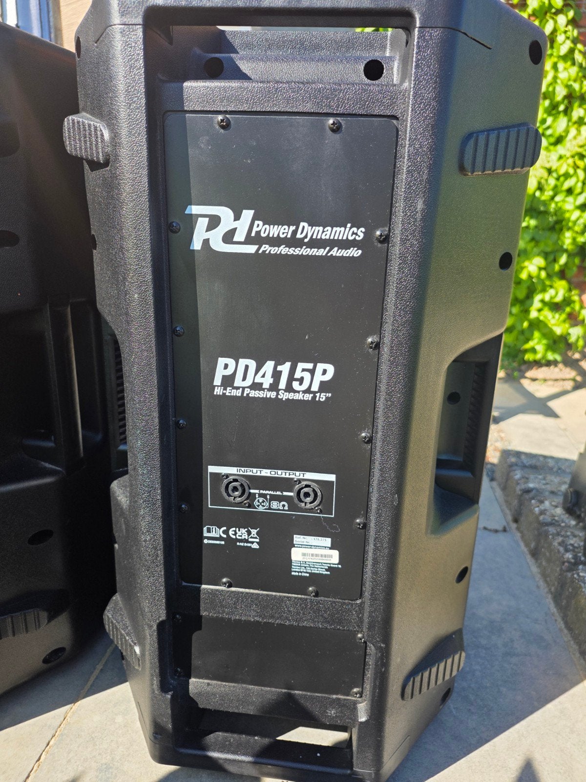 Power Dynamics PD415P Hi-End Passieve Speakers (4 stuks), Ophalen of Verzenden, Gebruikt