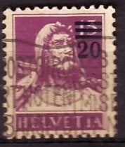 Zwitserland Mi 160 a gest, Ophalen of Verzenden, Gestempeld