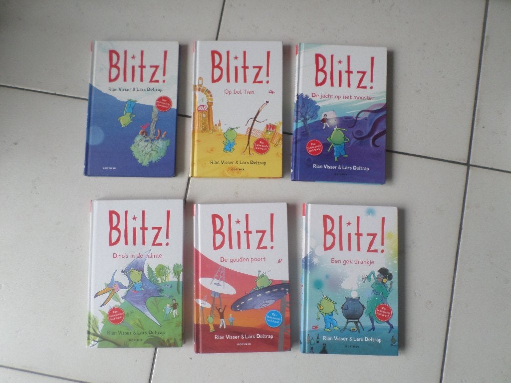 Boeken serie BLITZ ! van Rian Visser & Lars Deltrap, Ophalen of Verzenden, Zo goed als nieuw, Rian Visser & Lars Deltrap, Fictie algemeen