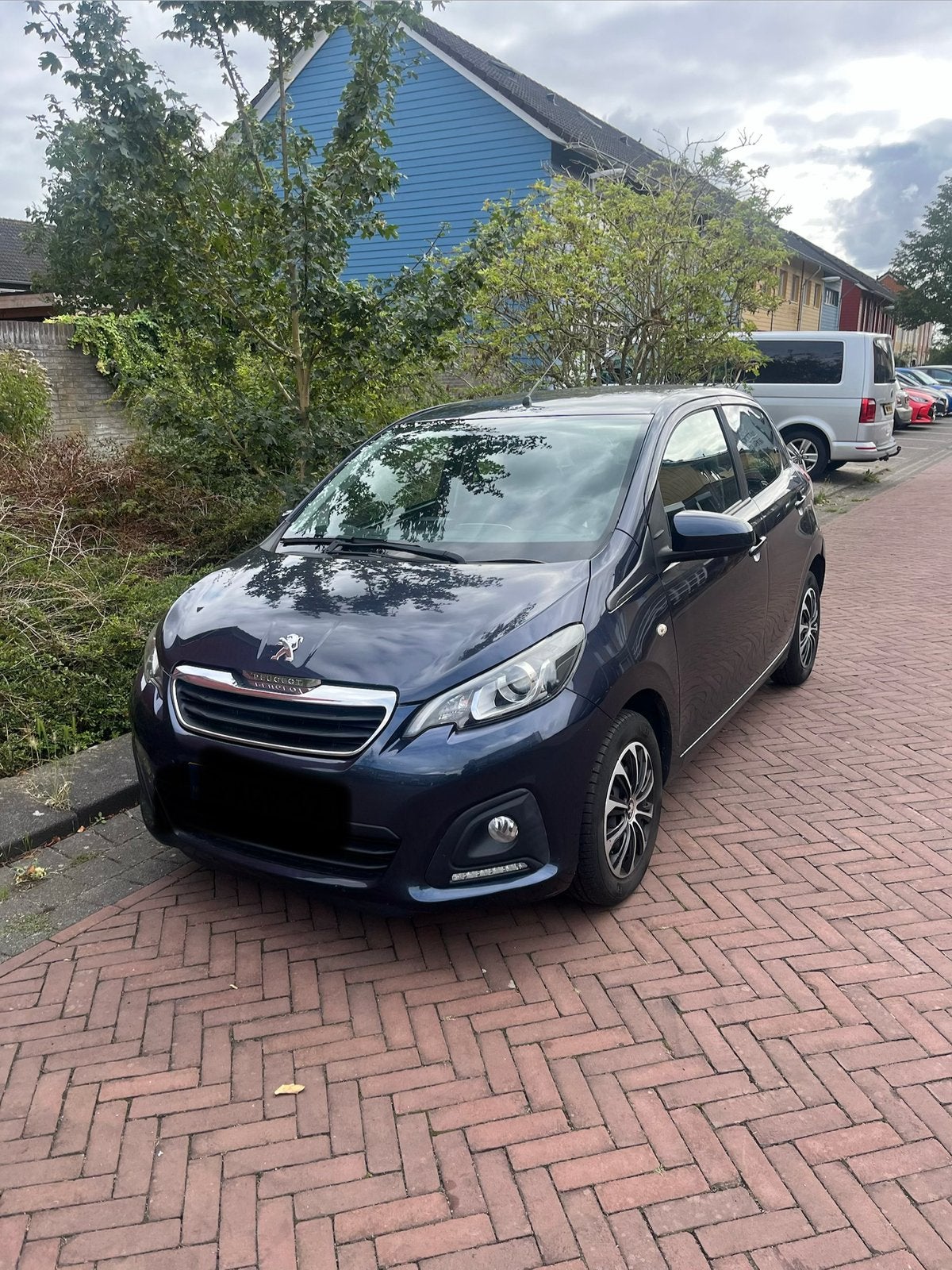Peugeot 108, Auto's, Peugeot, Stof, Zwart, Blauw, Handgeschakeld