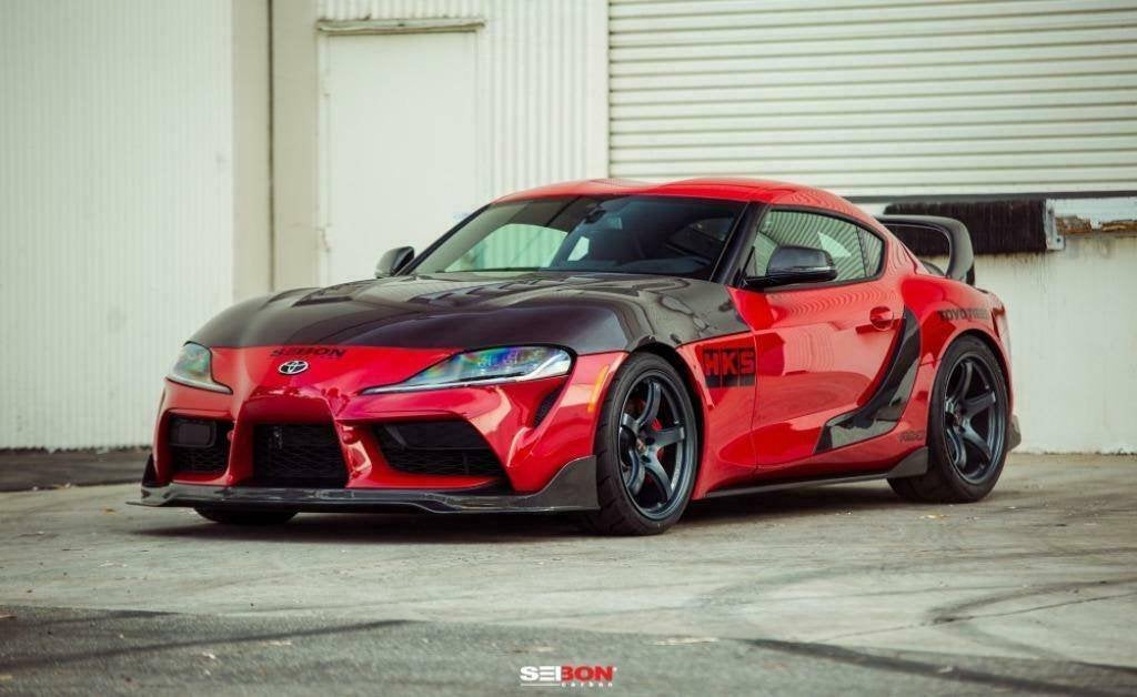 Seibon motorkap spoiler achterklep skirts - Toyota Supra A90