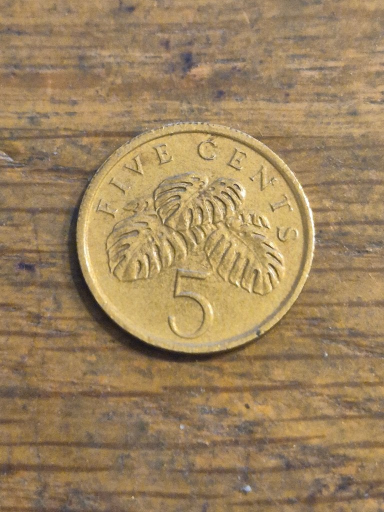 Singapore - 5 Cents 1986, Ophalen of Verzenden, Zuidoost-Azië