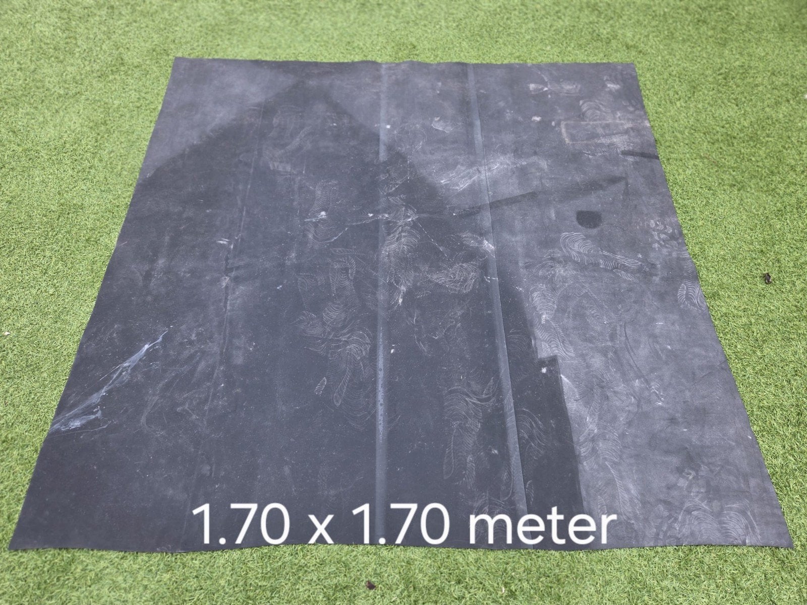 EPDM dakbedekking 1.70 x 1.70 meter, Ophalen