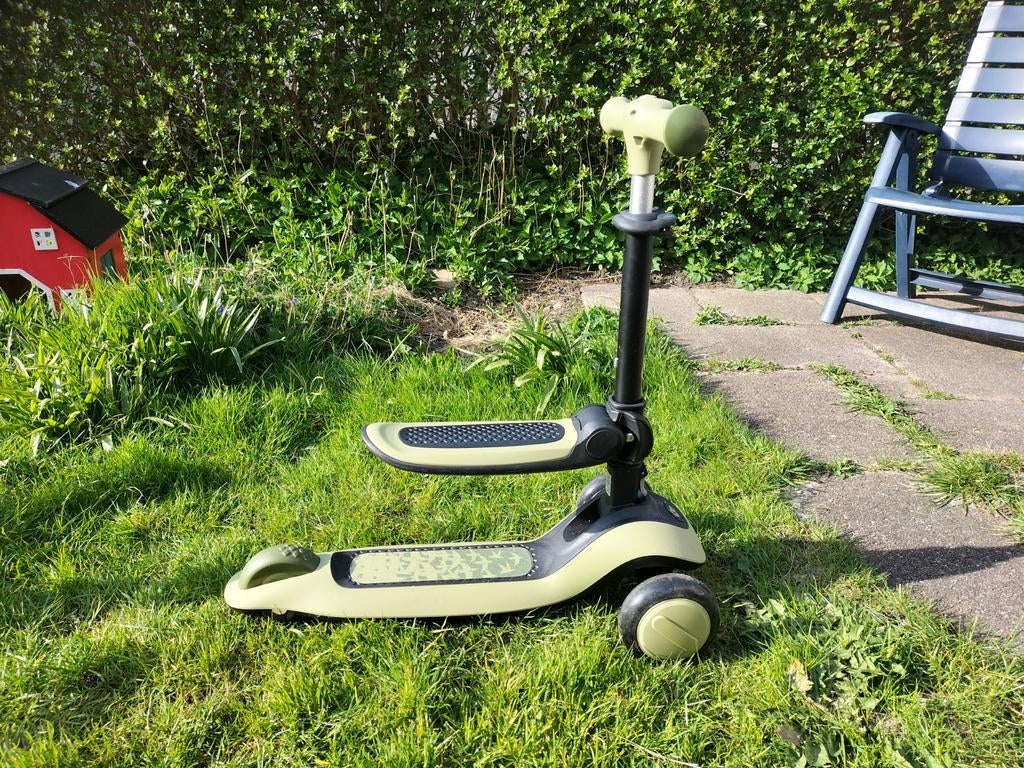 Kinderkraft 3-in-1 Step met zitje en duwstang, Ophalen of Verzenden, Gewone step