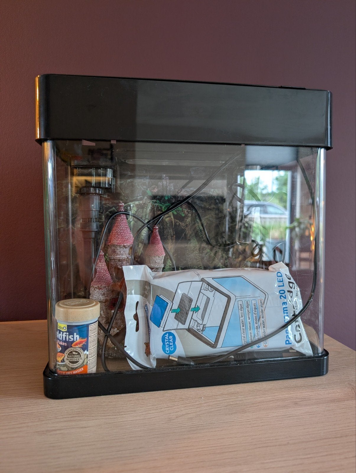 superfish panorama aquarium, Ophalen, Zo goed als nieuw, Leeg aquarium