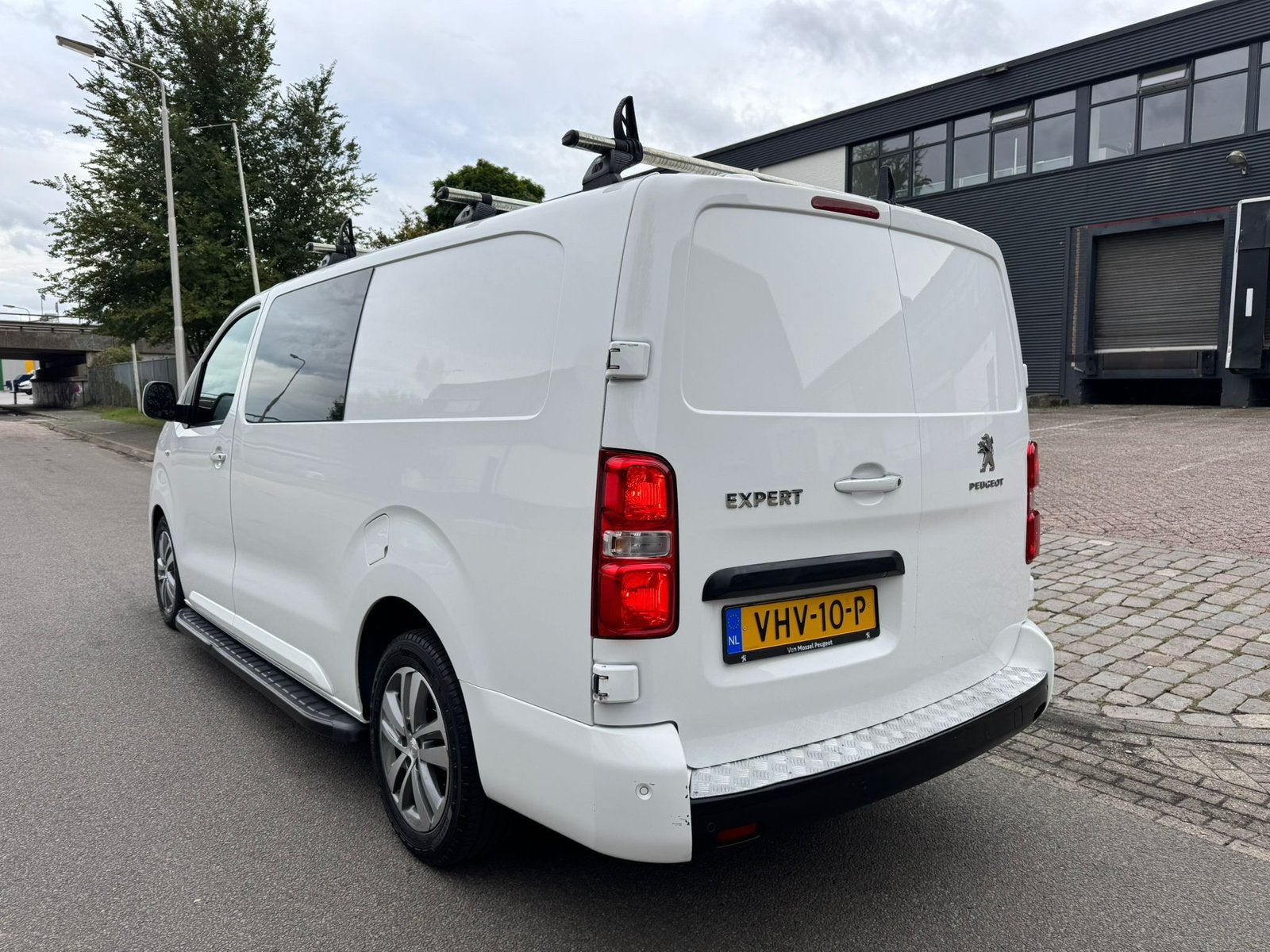 Peugeot Expert 2.0 BlueHDI 180pk long 5p. Dubbel Cabine NAP✅, Dealer onderhouden, Stof, 4 cilinders, Wit