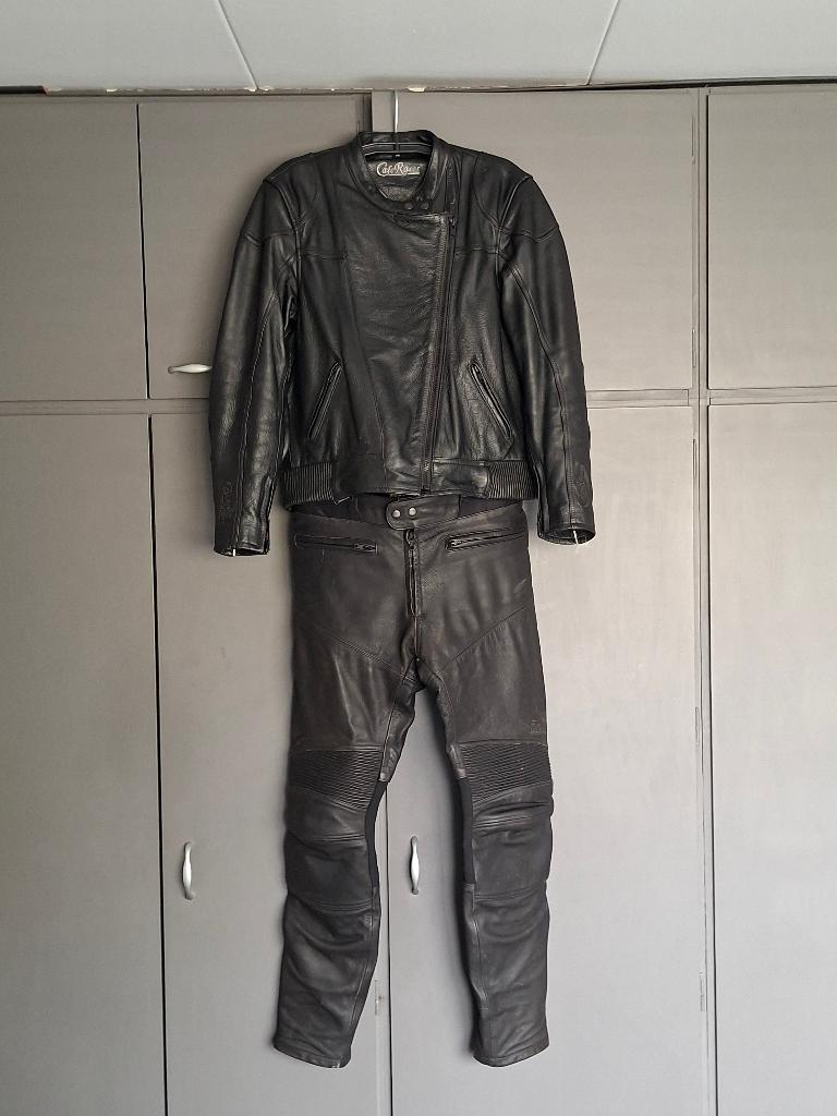 Motorpak heren 2 delig leer, Ophalen of Verzenden, Tweedehands, Dames, Combipak