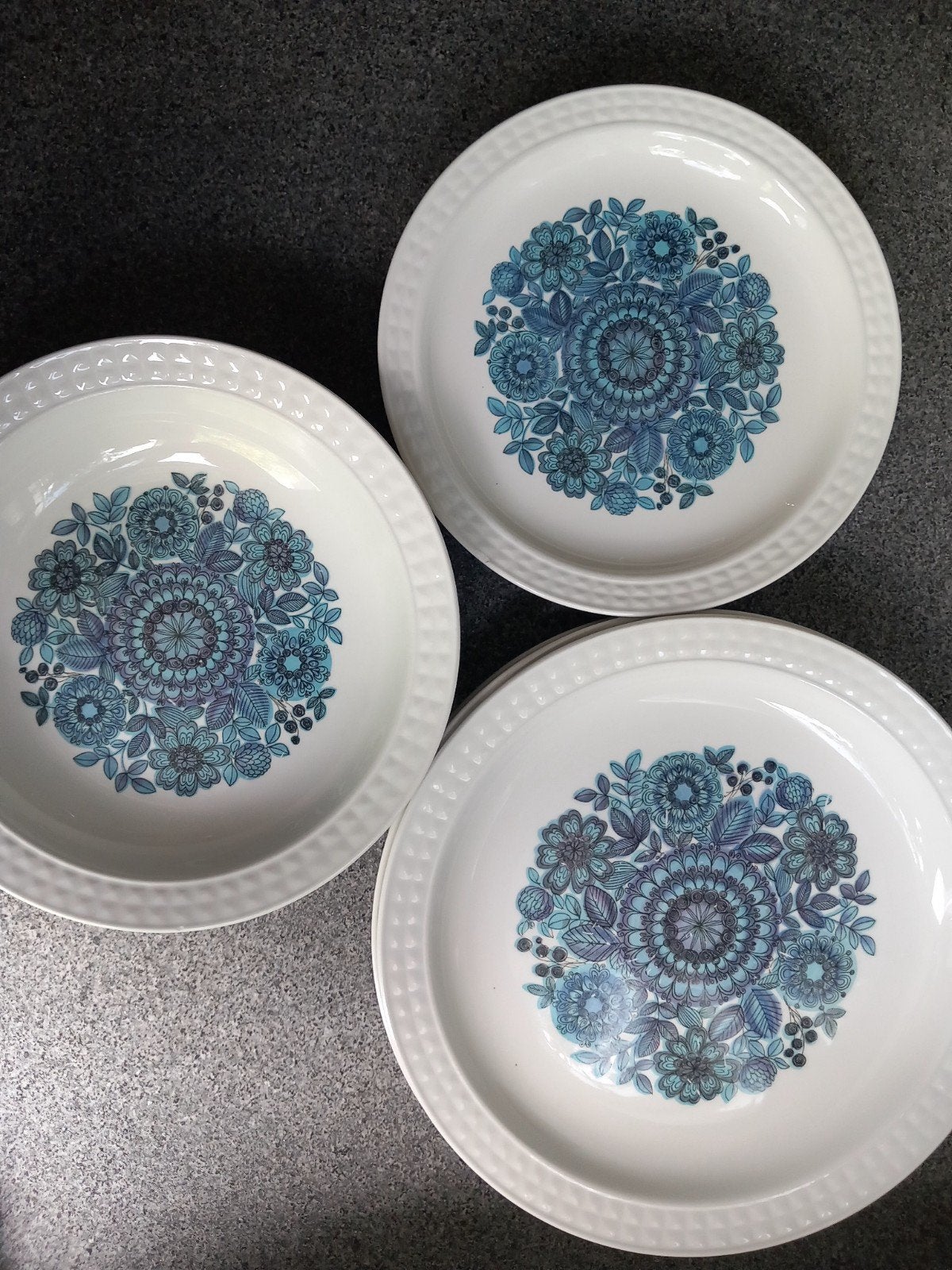 Servies, Pontessa "Toledo"., Huis en Inrichting, Keuken | Servies, Bord(en), Overige stijlen, Porselein, Ophalen of Verzenden