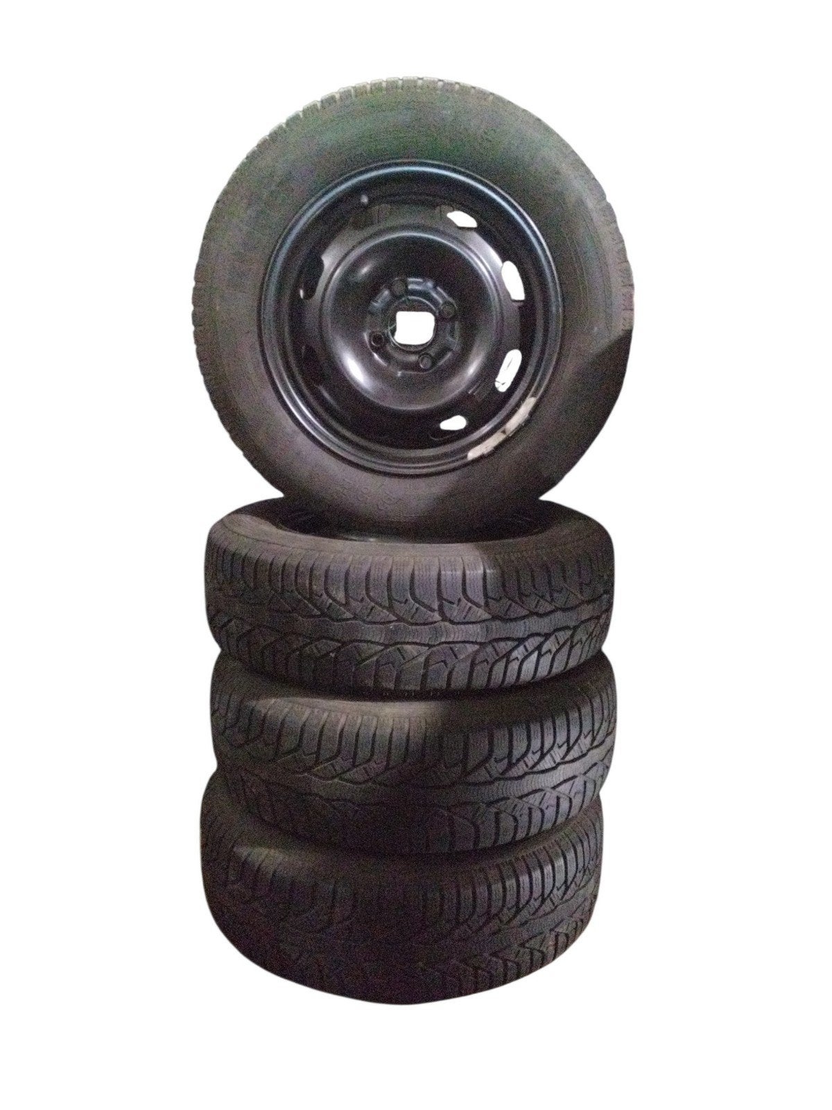 Winterbanden Peugeot 307 195/65R15 4x108, Auto-onderdelen, Ophalen, 15 inch, Banden en Velgen, Winterbanden