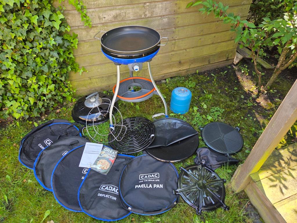 Cadac carri chef skottelbraai volle gasfles, Ophalen, Vijverfilter
