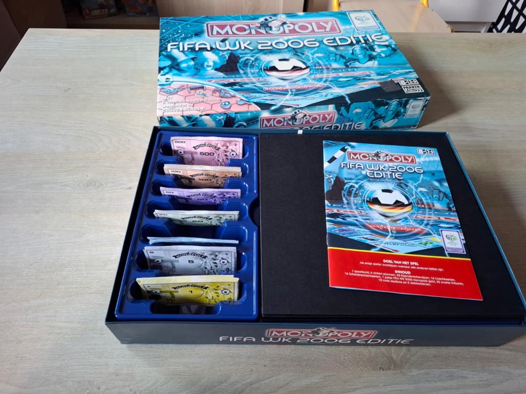 Monopoly FIFA WK 2006 Editie - Compleet Gezelschapsspel, Parker, Vijf spelers of meer, Ophalen of Verzenden, Zo goed als nieuw
