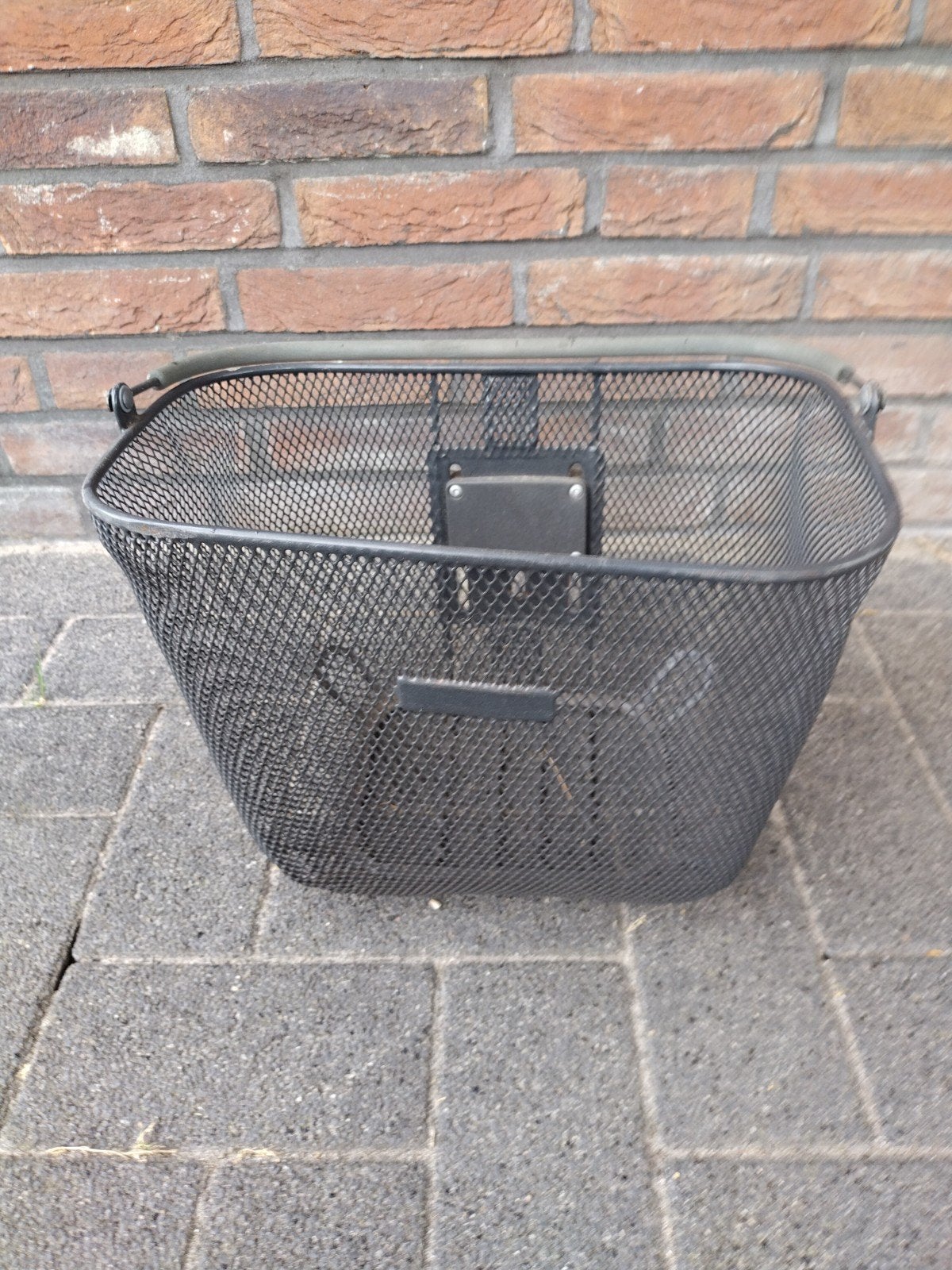 Fietsmandje, Fietsen en Brommers, Fietsaccessoires | Fietsmanden, Ophalen of Verzenden, Gebruikt, Fietsmand, Stuurbevestiging