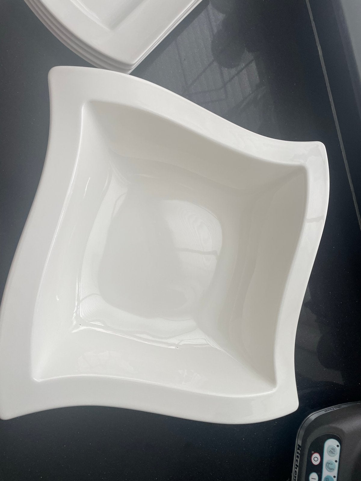 Villeroy & Boch NewWave 4 serveerborden en schaal, Gebruikt, Villeroy & Boch, Ophalen of Verzenden, Bord(en)